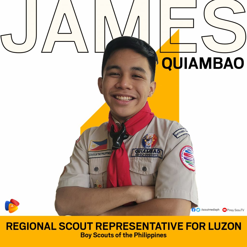 Scout Youth Representative Quiambao of Luzon