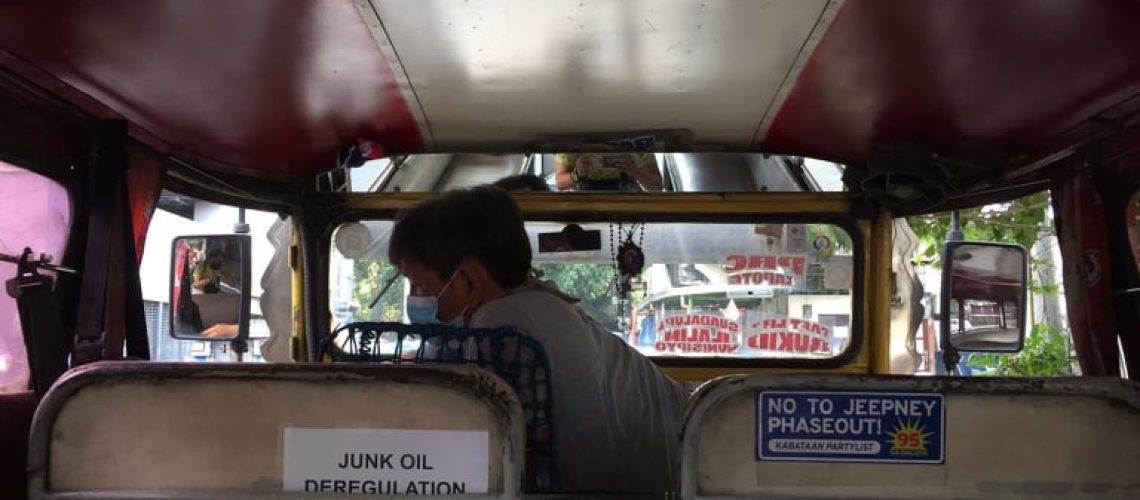 A jeepney driver for over 15 years, Resti Rocafort can now hardly support his family (Photo by Sharlyn Vivo / Bulatlat)